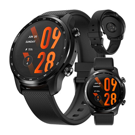 Mobvoi Smartwatch Ticwatch pro 3 Ultra gps (Μαύρo)