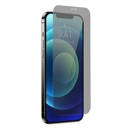 Baseus Προστατευτικό Οθόνης Tempered Glass 0.3mm  για Iphone 12 Promax (2τμχ) (Διαφανές)