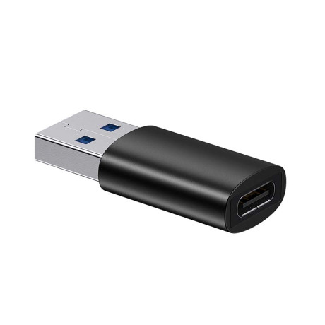 Baseus Μετατροπέας usb-a σε usb-c Ingenuity otg (Μαύρο)