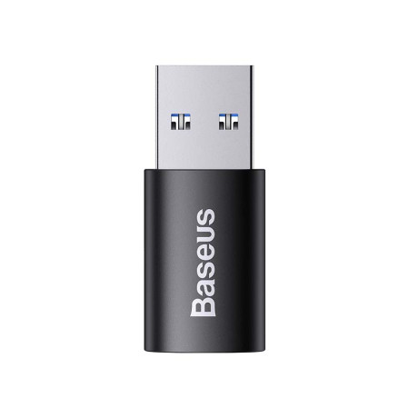 Baseus Μετατροπέας usb-a σε usb-c Ingenuity otg (Μαύρο)