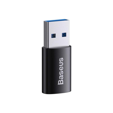 Baseus Μετατροπέας usb-a σε usb-c Ingenuity otg (Μαύρο)