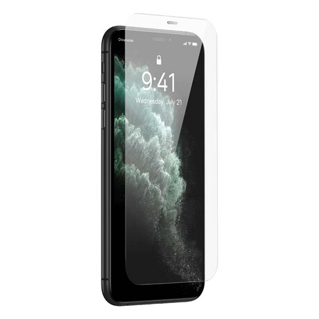 Baseus Προστατευτικό Οθόνης Tempered Glass 0.3mm Full Face για Iphone Xr/11 6.1'' (2τμχ) (Διαφανές)