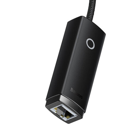 Baseus Αντάπτορας Δικτύου Lite Series usb-c σε Rj45 (Μαύρο)