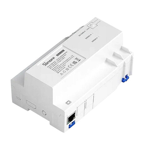 Sonoff Έξυπνος Διακόπτης spm-Main για Μέτρηση Κατανάλωσης Ενέργειας (Λευκό) lan (Ethernet) Wifi