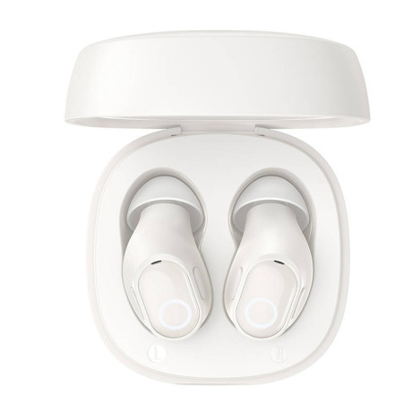 Baseus Ασύρματα Ακουστικά tws Bowie Wm02 (Λευκό)