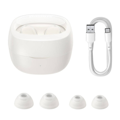 Baseus Ασύρματα Ακουστικά tws Bowie Wm02 (Λευκό)