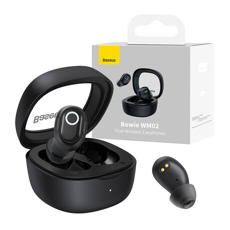 Baseus Ασύρματα Ακουστικά tws Bowie Wm02 (Μαύρο)