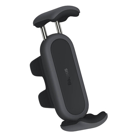 Baseus Βάση Κινητού για το Αυτοκίνητο Steel Cannon 2 για Τοποθέτηση Στους Αεραγωγούς (Μαύρο)