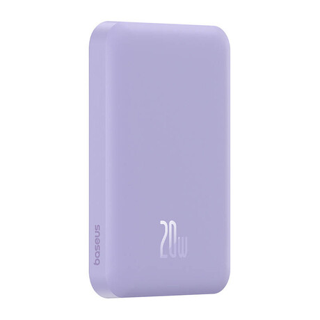 Baseus Powerbank Magnetic Mini 5000mah, usb-c 20w (Λιλά)