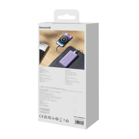 Baseus Airpow 10000mah 20w Powerbank (Purple)