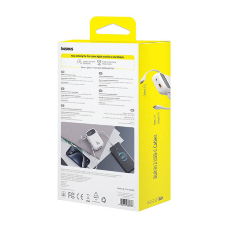 Baseus Qpow 2 10000mah 30w Powerbank (White)