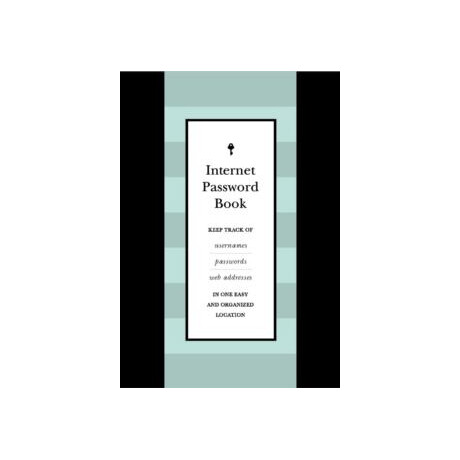 Internet Password Book