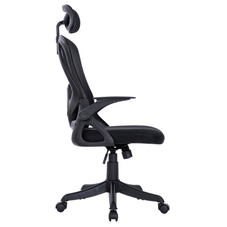 A8982 ΜΑΥΡO MESH ΠΟΛΥΘΡΟΝΑ ΓΡΑΦΕΙΟΥ