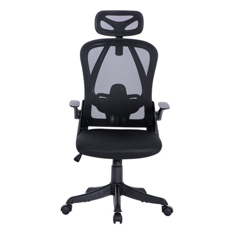 A8982 ΜΑΥΡO MESH ΠΟΛΥΘΡΟΝΑ ΓΡΑΦΕΙΟΥ