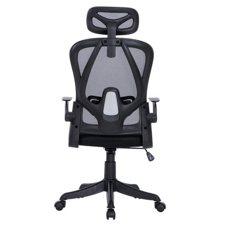 A8982 ΜΑΥΡO MESH ΠΟΛΥΘΡΟΝΑ ΓΡΑΦΕΙΟΥ