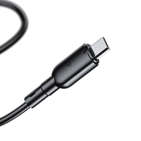 Usb to Micro usb Cable Vfan Colorful X11, 3a, 1m (Black)