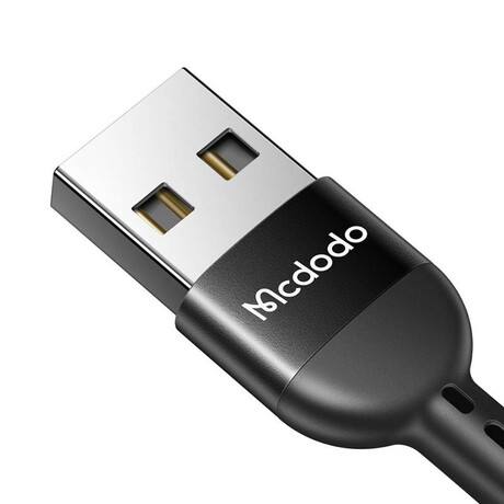 Usb Spring Cable to usb-c Mcdodo Omega ca-6420 1.8m (Black)