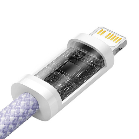 Baseus Καλώδιο usb-c σε Lightning Dynamic 2 Series, 20w, 2m (Λιλά)