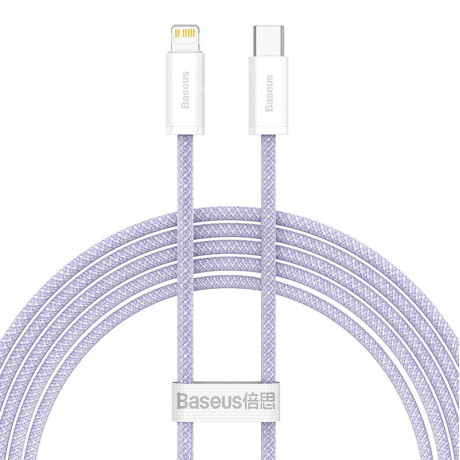 Baseus Καλώδιο usb-c σε Lightning Dynamic 2 Series, 20w, 2m (Λιλά)