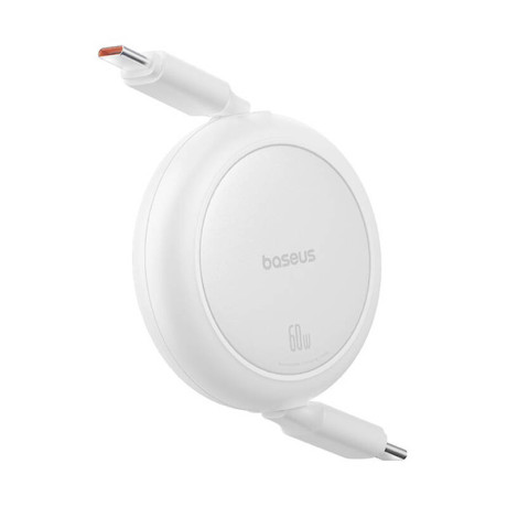 Baseus Free2pull Mini usb-c to usb-c usb Cable, 60w, 1, (White)