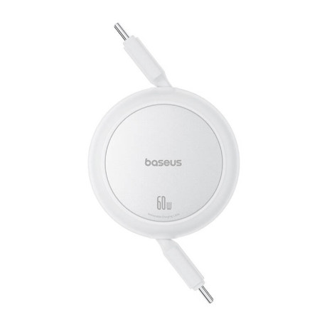 Baseus Free2pull Mini usb-c to usb-c usb Cable, 60w, 1, (White)