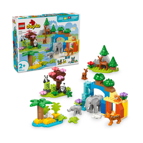Lego® Duplo® Town:  3in1 Wild Animal Families (10446)