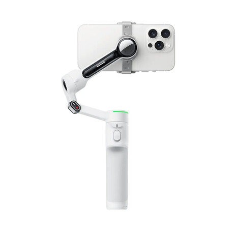 Insta360 Flow 2 Pro Creator Bundle (White) A.I. Powered Gimbal Stabilizer for Smartphone