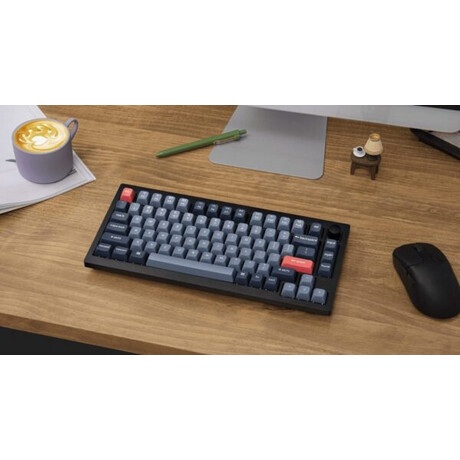 Keychron V1 Max (V1M-D4) QMK/VIA Wireless Custom Mechanical Keyboard Banana Switch RGB 75% US