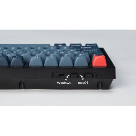 Keychron V1 Max (V1M-D4) QMK/VIA Wireless Custom Mechanical Keyboard Banana Switch RGB 75% US
