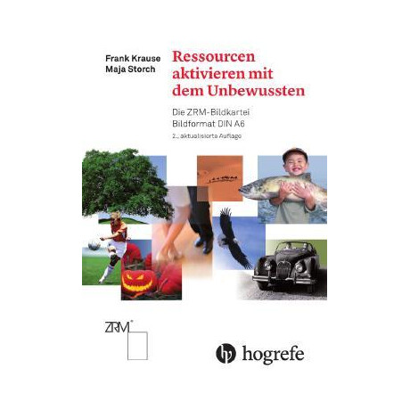 Ressourcen Aktivieren mit dem Unbewussten: die zrm-Bildkartei, din a6: die zrm-Bildkartei Bildformat din a6