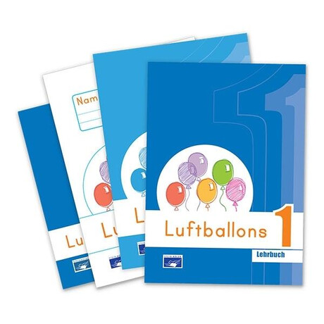 Luftballons 1 (Lehrbuch, Arbeitsbuch, Worterheft, Lernzielkontrollen, cd)