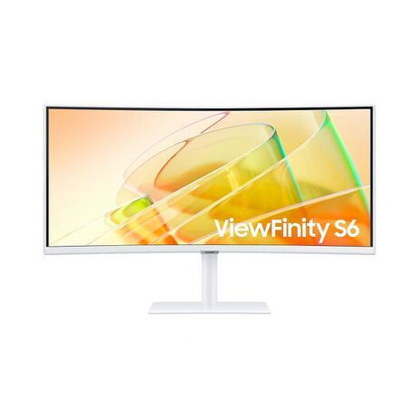 Samsung Ls34c650tauxen Professional Wqhd Curved Monitor 34'' Thunderbolt4 (White) (Samls34c652uauxen)