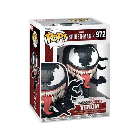 Funko Pop! Marvel Gamerverse: Spider-man 2 - Venom #972 Bobble-Head Vinyl Figure