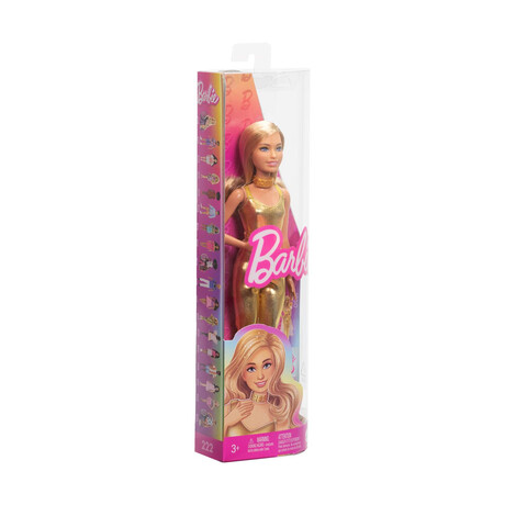 Mattel Barbie Fashionistas: Χρυσή Ολόσωμη Φόρμα (Hrh19) Mattel Barbie Fashionistas: Χρυσή Ολόσωμη Φόρμα (Hrh19)