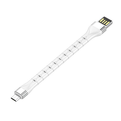 Ldnio Καλώδιο Microusb Ls50, 0.15m  (Λευκό)