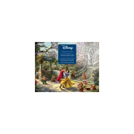 Disney Dreams Collection Thomas Kinkade Studios Disney Princess Coloring Poster