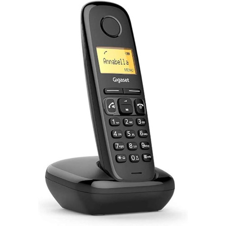 Gigaset Wireless Phone A270 Black (S30852-H2812-D201) (Ggsa270-Bla)
