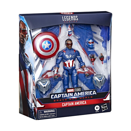 Hasbro Captain America: Brave new World - Captain America bnw Deluxe Figure (G0158)
