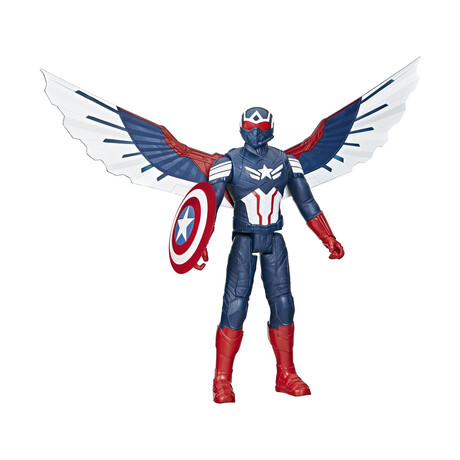 Hasbro Captain America: Brave new World - Titan Heroes Captain America Deluxe Titan Figure (F9301)