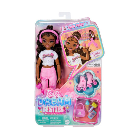 Mattel Barbie Dream Besties Roller Skate: Barbie Brooklyn (Jfx97) Mattel Barbie Dream Besties Roller Skate: Barbie Brooklyn (Jfx97)