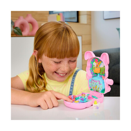 Mattel Polly Pocket: Tiny Worlds - tea Party Bunny Playset (Jcr40) Mattel Polly Pocket: Tiny Worlds - tea Party Bunny Playset (Jcr40)