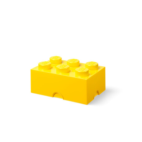 Lego® Κουτι Αποθηκευσης Ορθογωνιο Μεσαιο Κιτρινο - 40000802