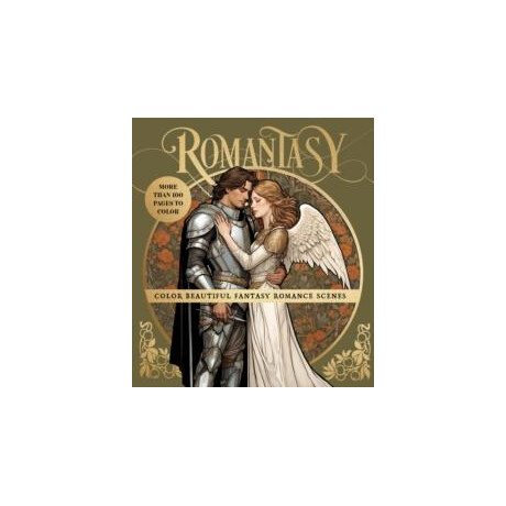 Romantasy Coloring Book: Color Beautiful Fantasy Romance Scenes