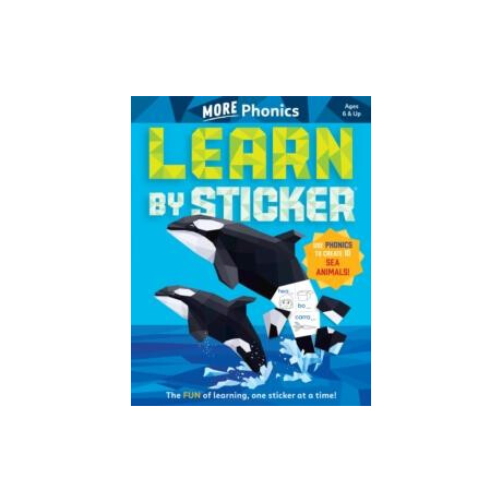 Learn by Sticker: More Phonics