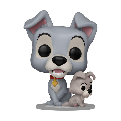 Funko Pop! Disney: Lady &Amp; the Tramp (70th Anniversary)p - Tramp With Puppy #1554 Vinyl Figure
