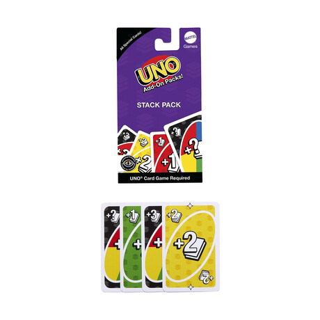 Mattel Uno®: add-on Packs Stack Pack (Jcv58)