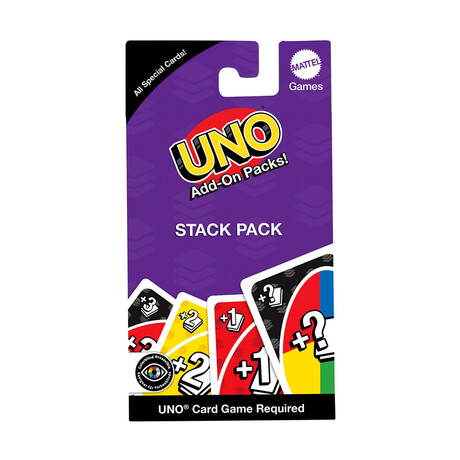 Mattel Uno®: add-on Packs Stack Pack (Jcv58)