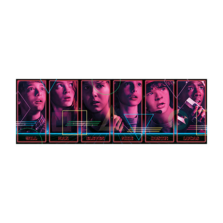 Clementoni Παζλ Panorama Netflix Stranger Things 1000 τμχ