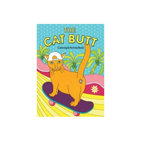 Cat Butt Coloring and Activity Book