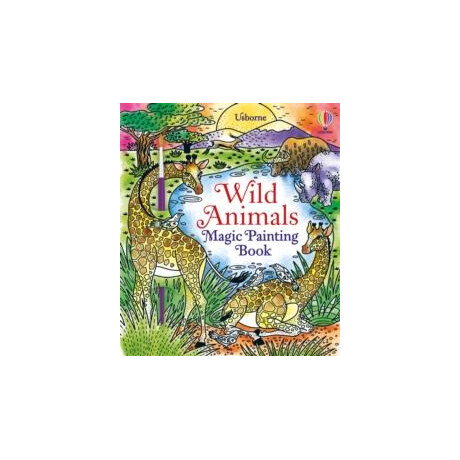 Wild Animals Magic Painting Book